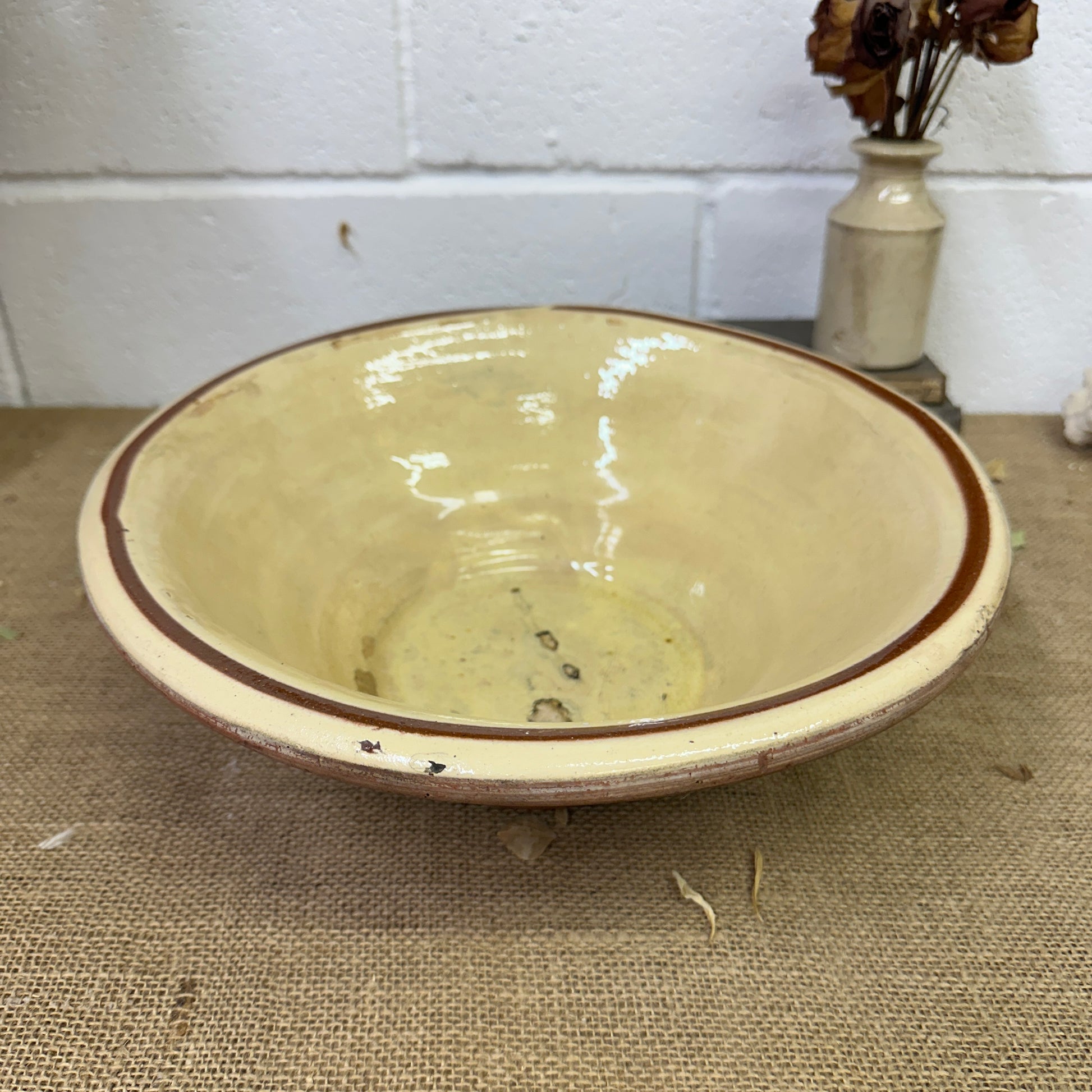 Antique Glazed Diary Confit Bowl Small - The Blind Mole