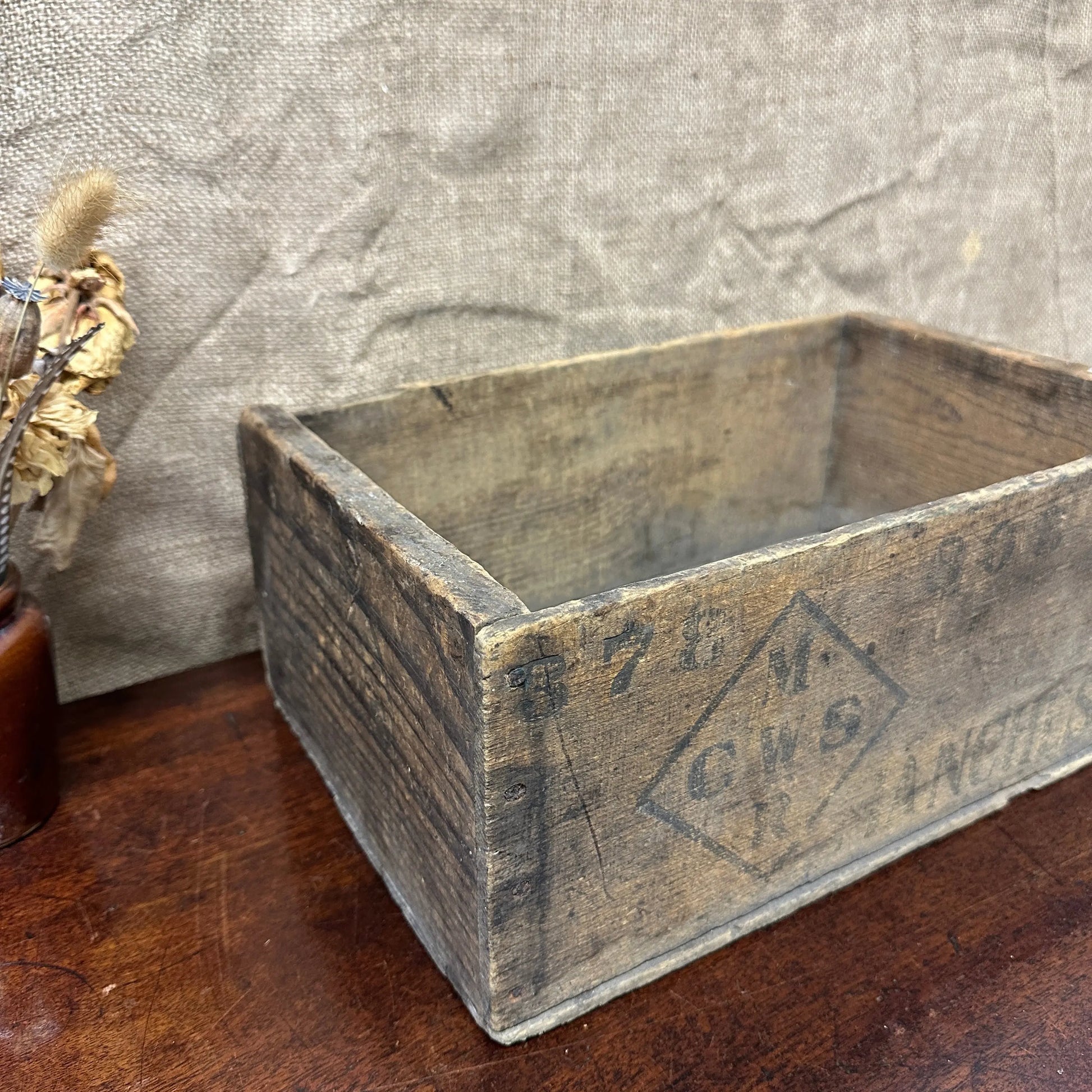 Wooden Crate, Bottle Rack Storage The Blind Mole