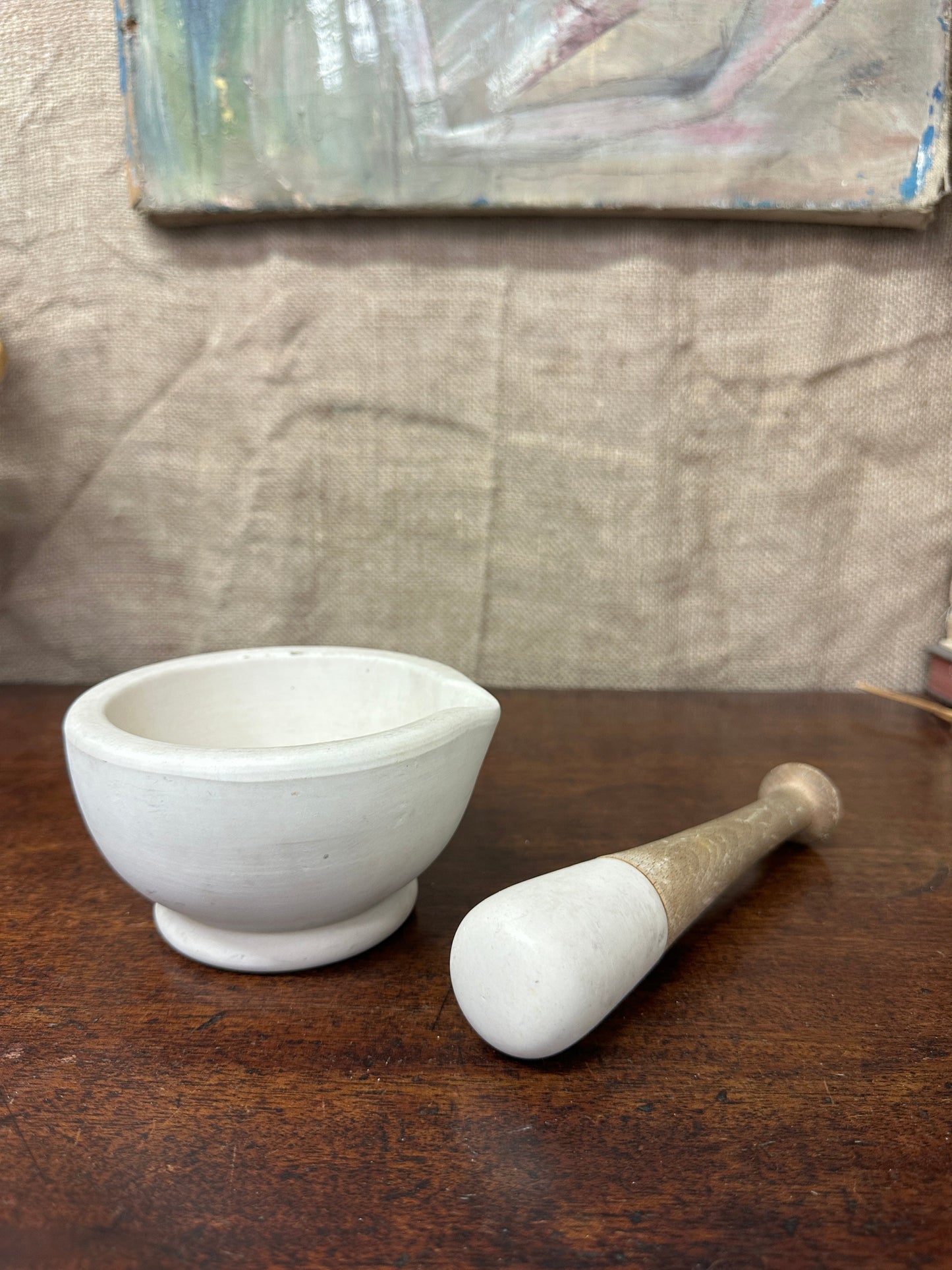 Antique Mortar Pestle Set The Blind Mole