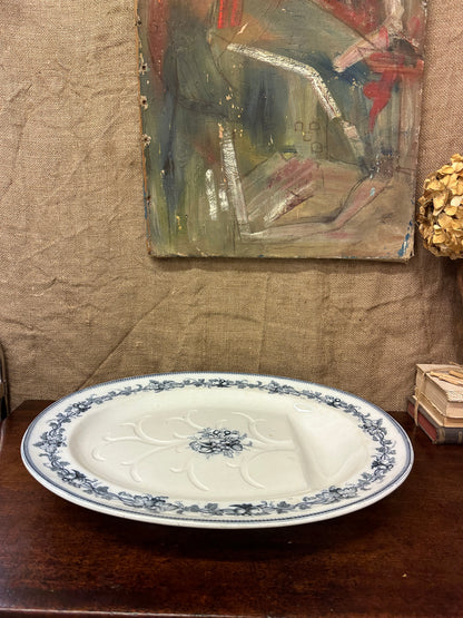 Giant Victorian William Brownfield Serving Serving Platter Roasting Plate