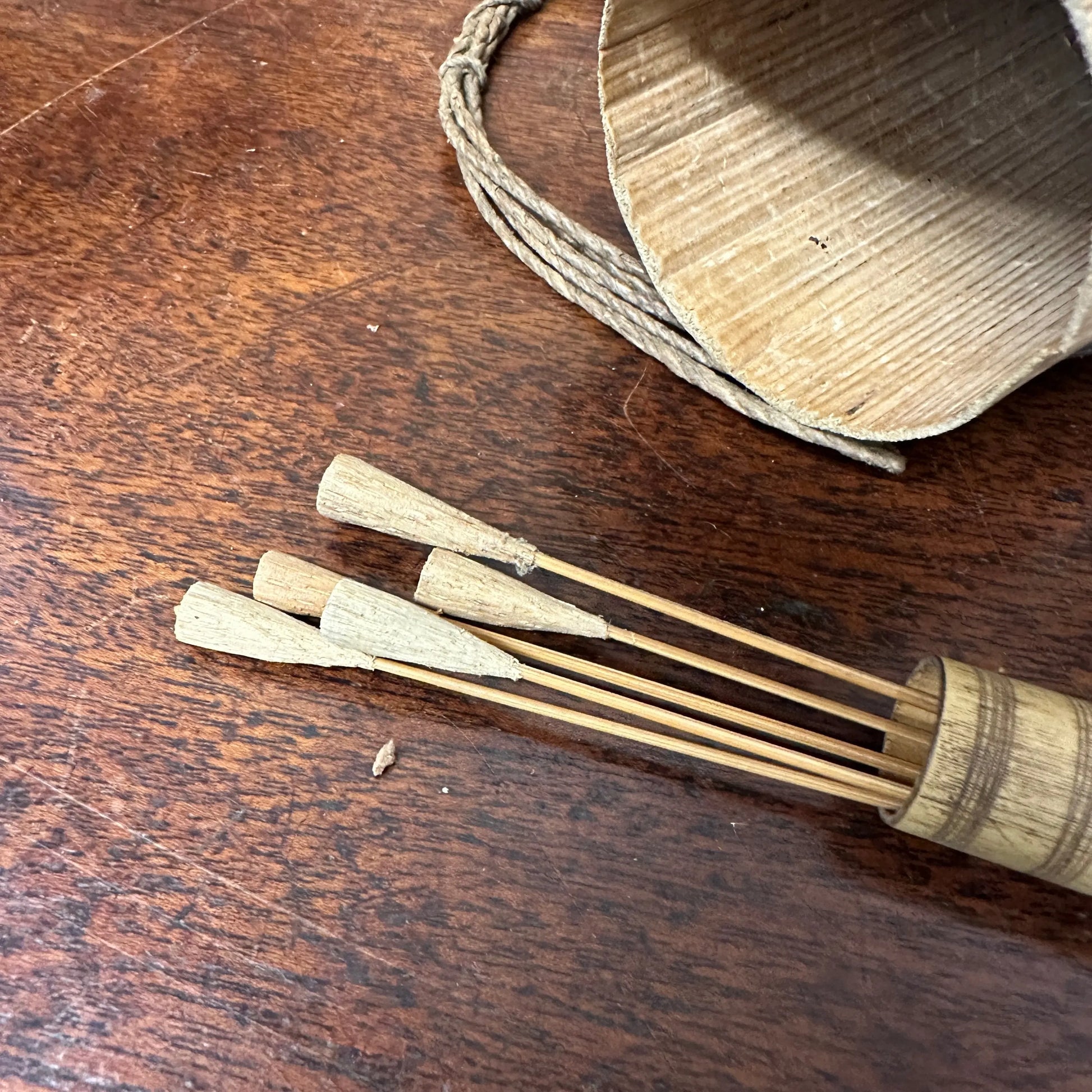 Bamboo Dayak Dart Quiver Borneo The Blind Mole