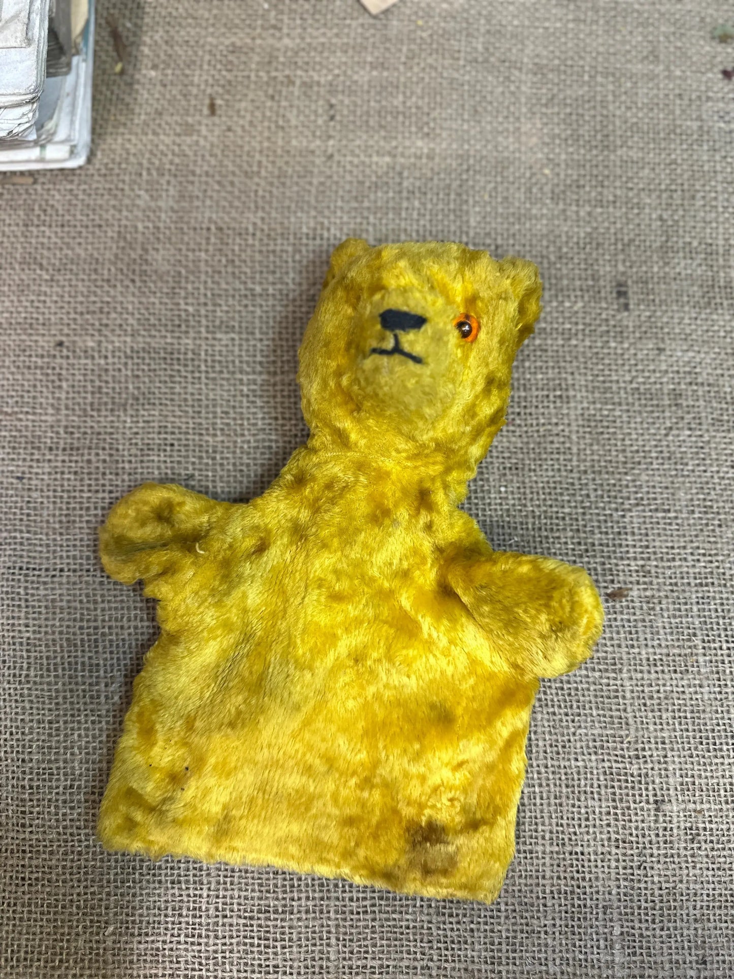 Vintage Sooty Glove Puppet - The Blind Mole