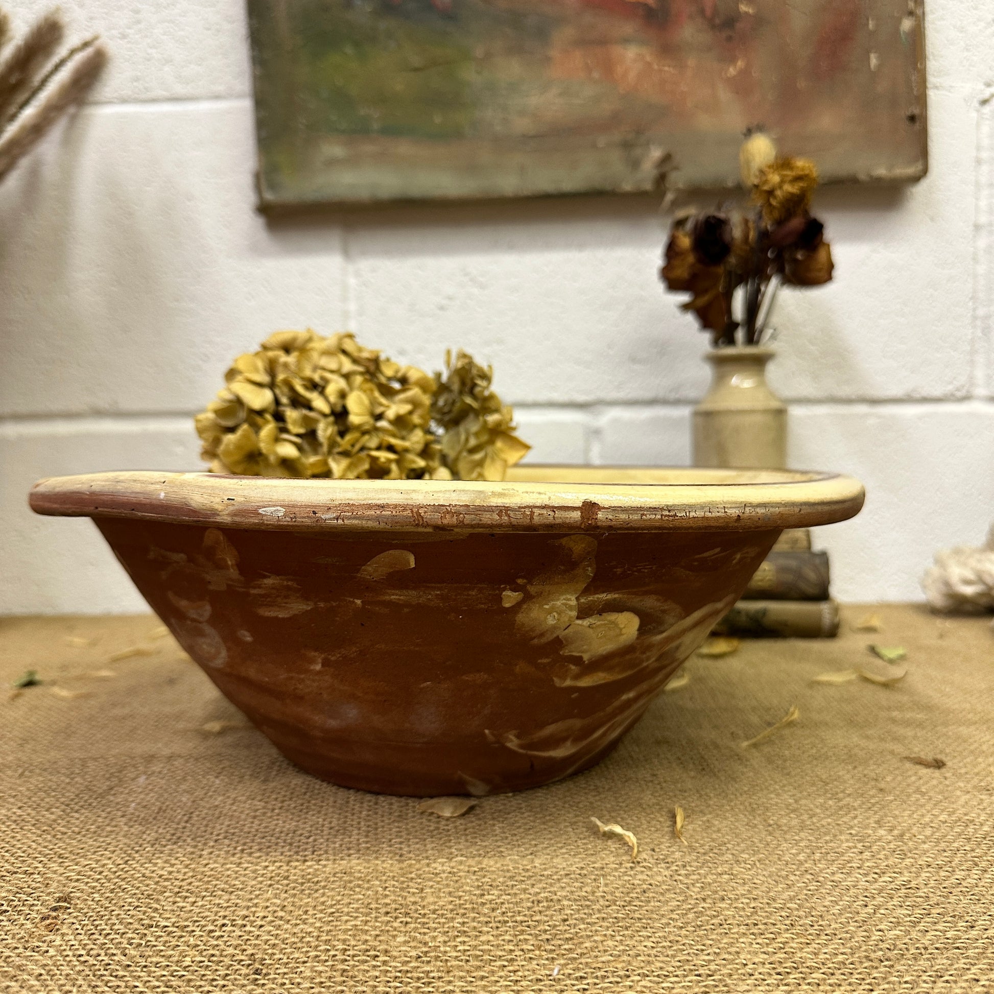 Antique Glazed Diary Confit Bowl Small - The Blind Mole