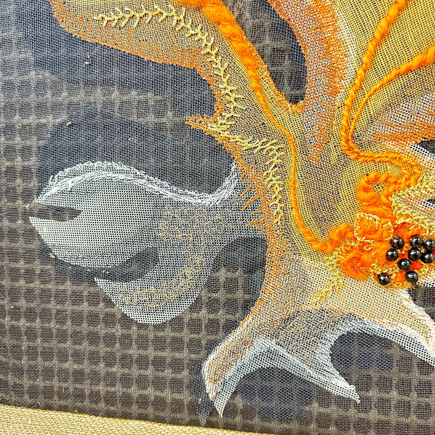 Mid Century Mixed Media Artwork