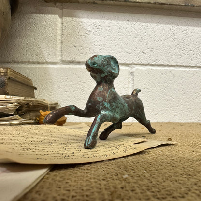 Mid Century Bronze Han Dynasty Chinese Ram