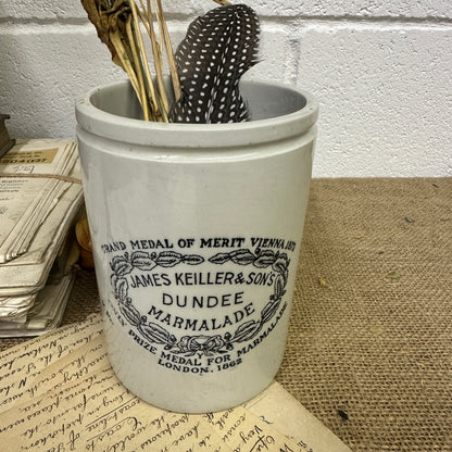Large Stoneware Dundee Marmalade Jar