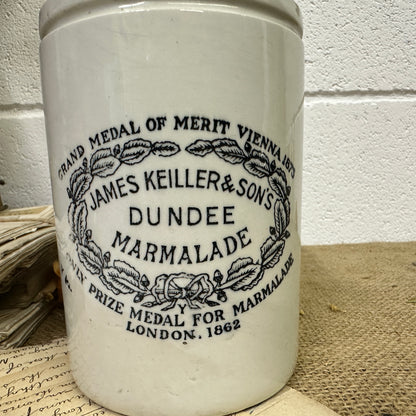 Large Stoneware Dundee Marmalade Jar