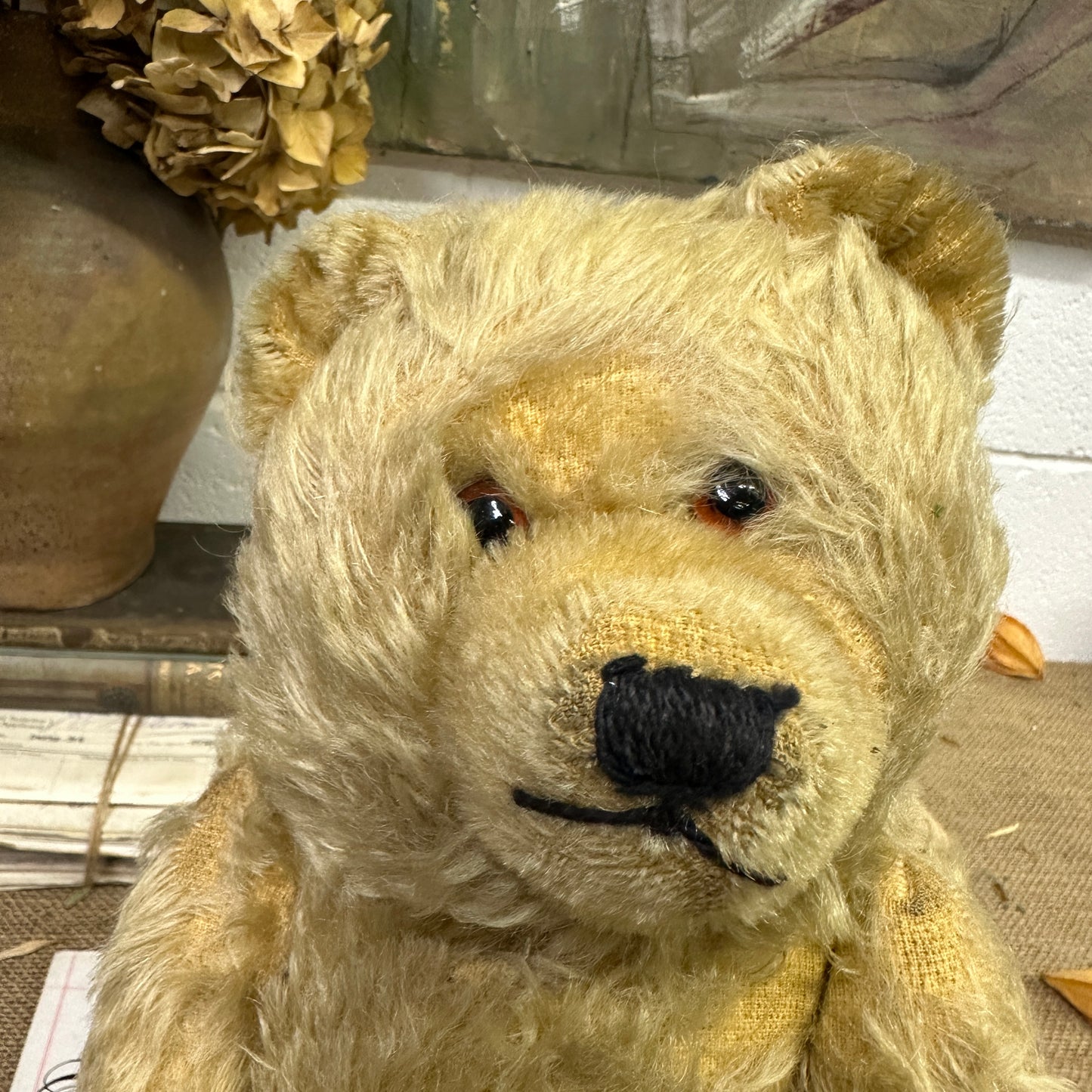Vintage Mohair Teddy Bear
