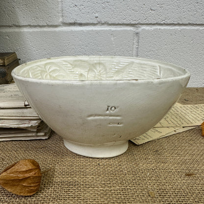 Ironstone Victorian Jelly Pudding Mould
