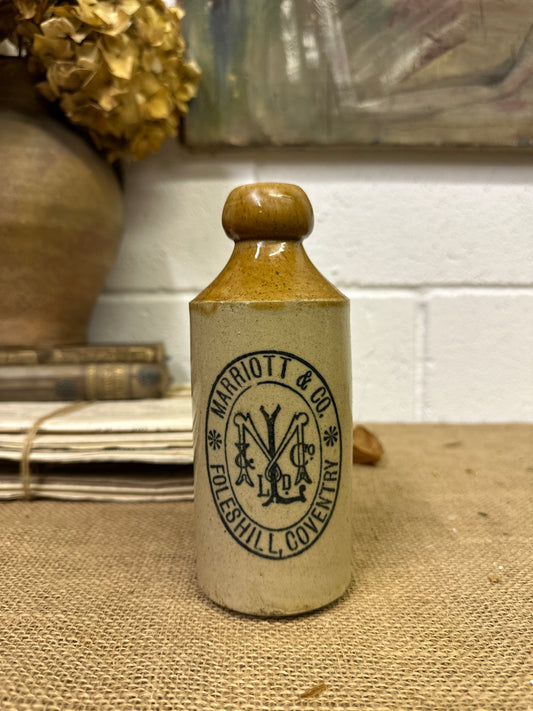Stoneware Bottle Marriott & Co