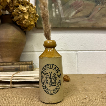 Stoneware Bottle Marriott & Co