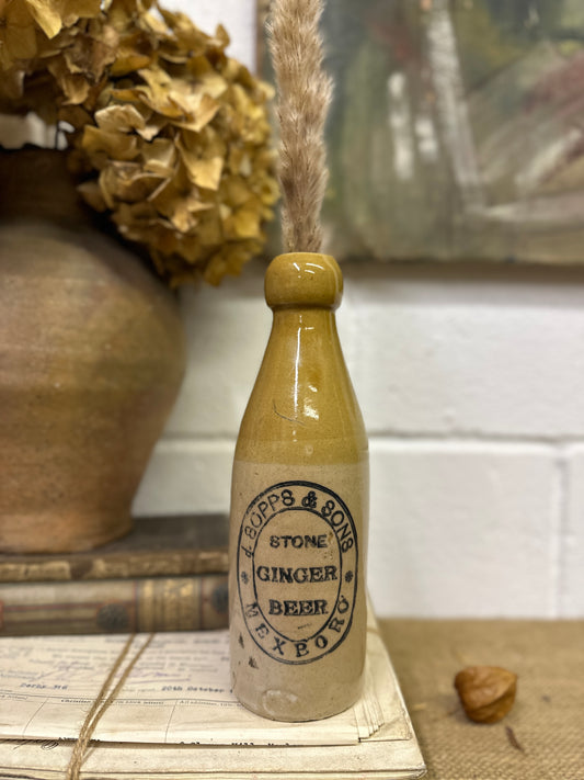 Stoneware Ginger Beer Bottle