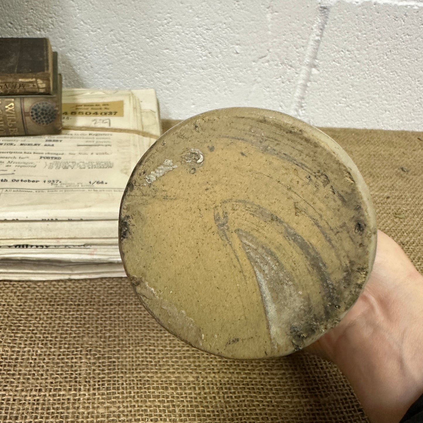 Stoneware Ginger Beer Bottle