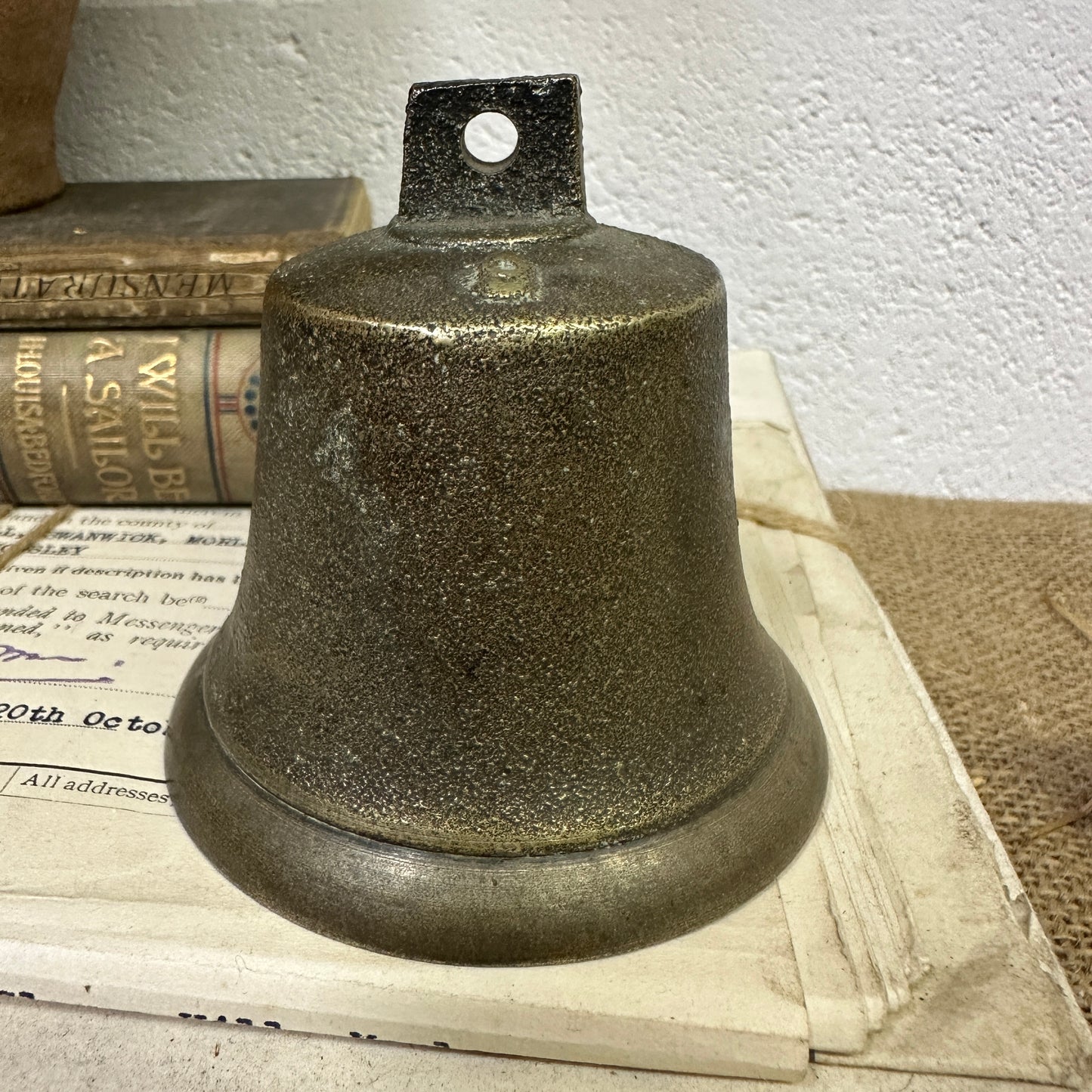 Hanging Cast Metal Bell