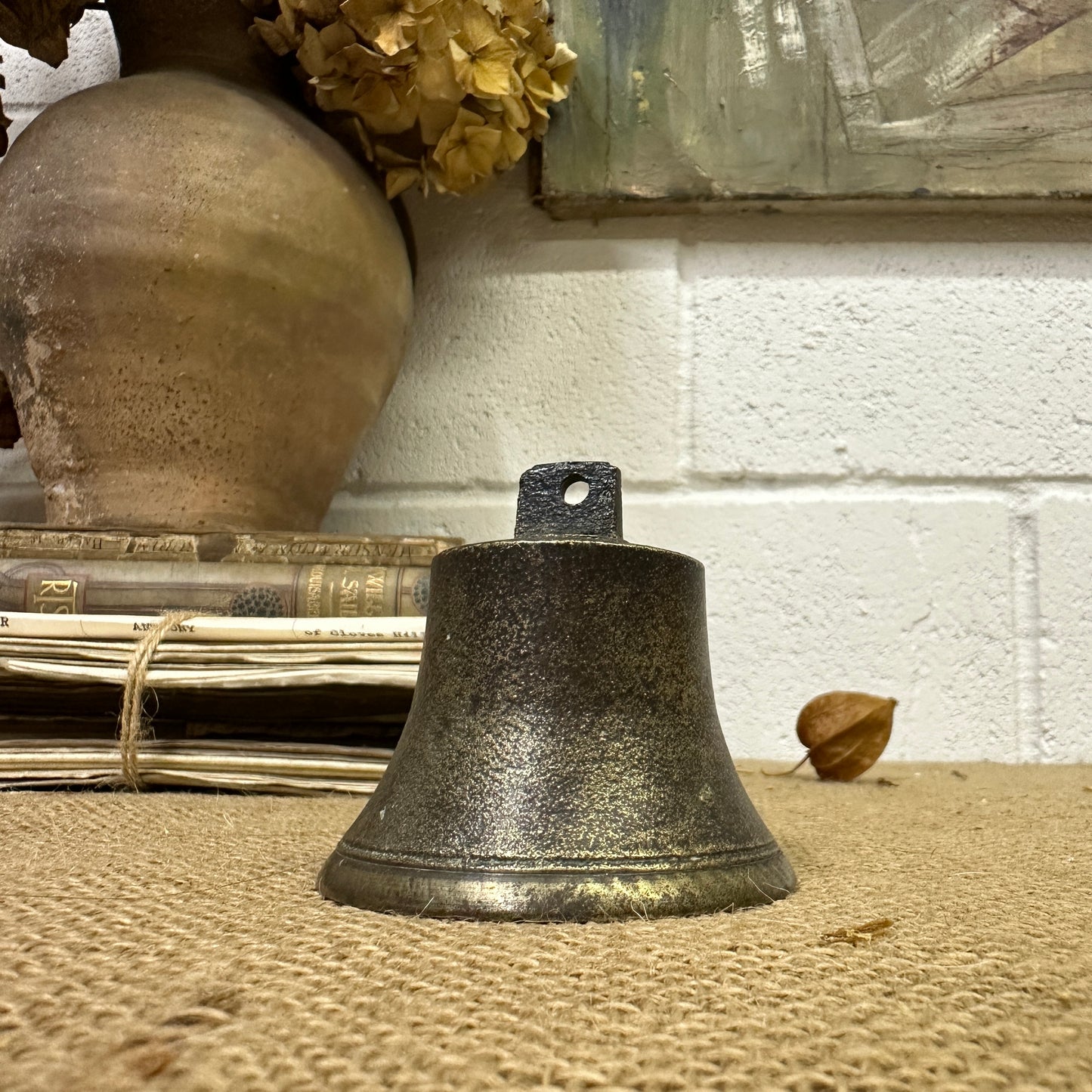 Hanging Cast Metal Bell Smaller