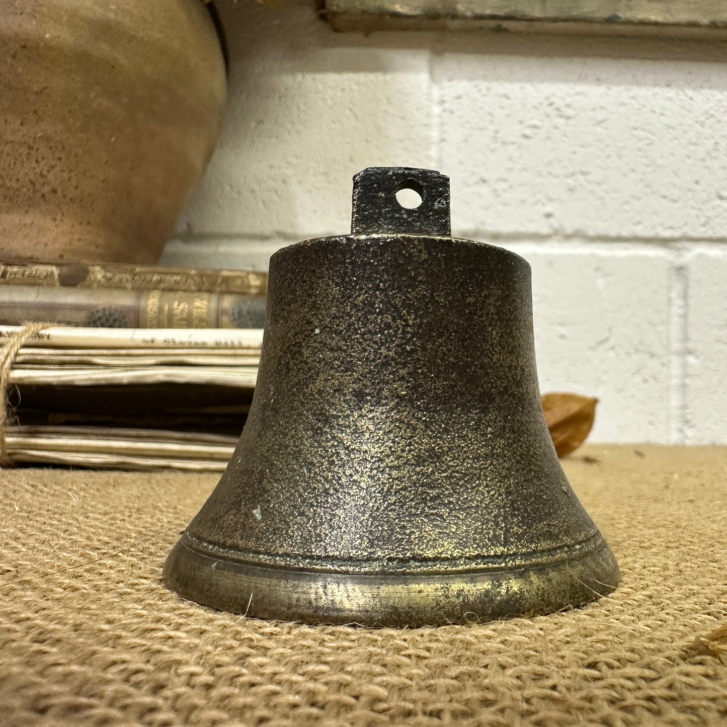 Hanging Cast Metal Bell Smaller