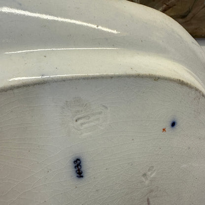 Victorian Charles Meigh & Son Oriental Blossoms Platter