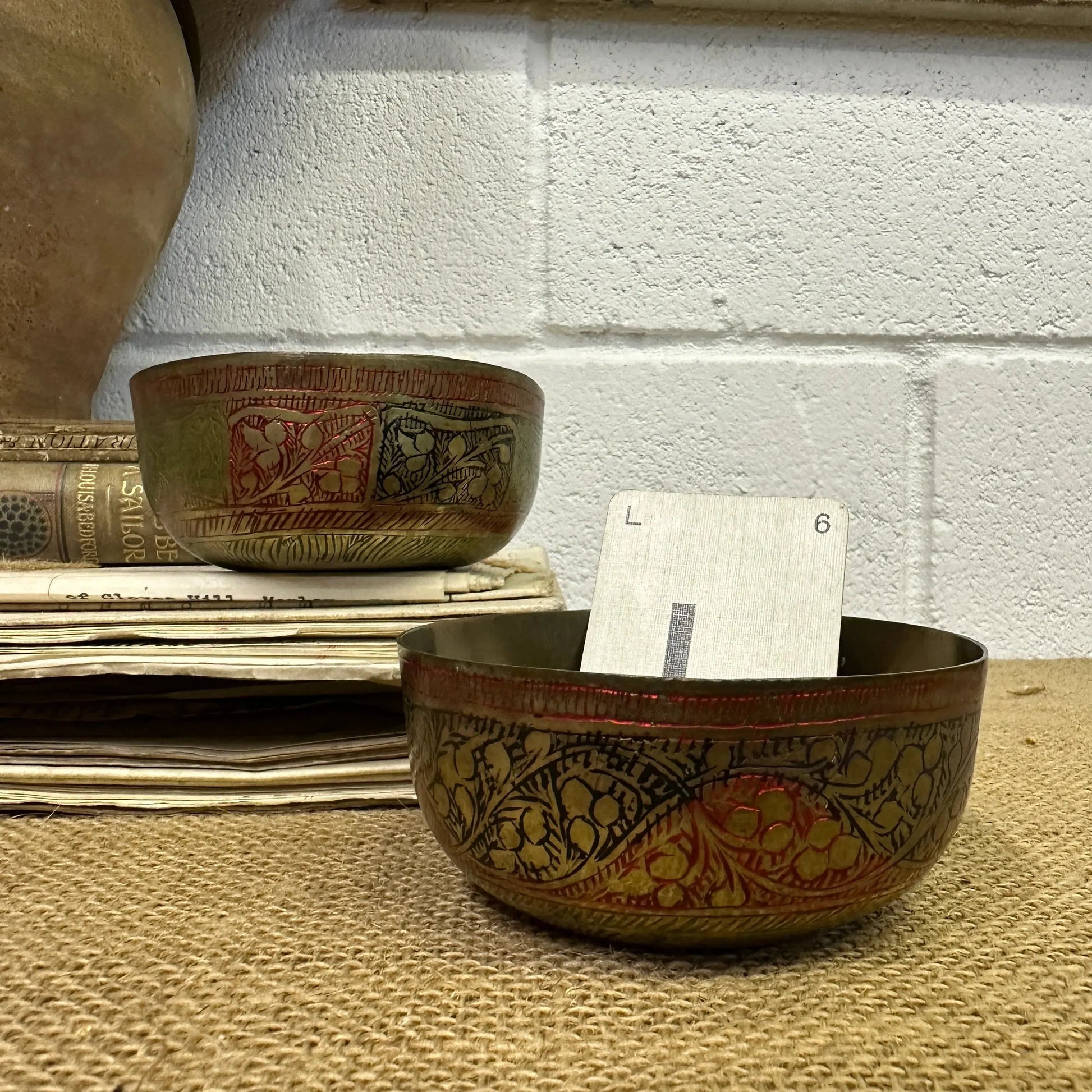 Mid Century Arabian Pin Trinket Dish - The Blind Mole