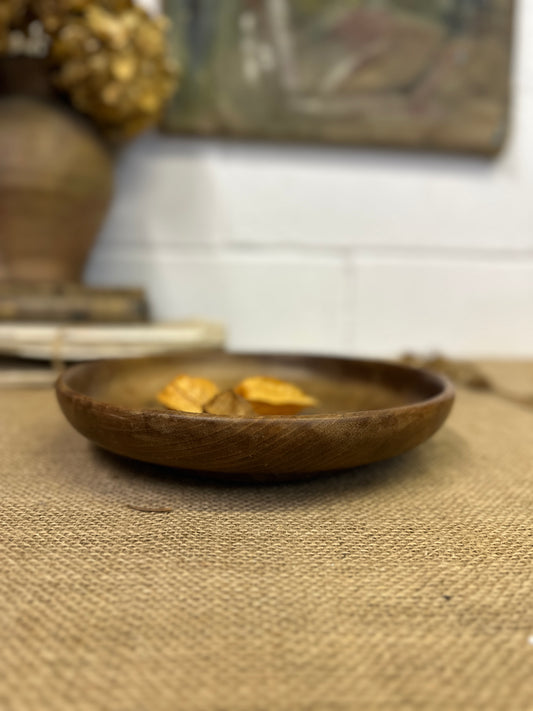 Wooden Turned Fruit Bowl