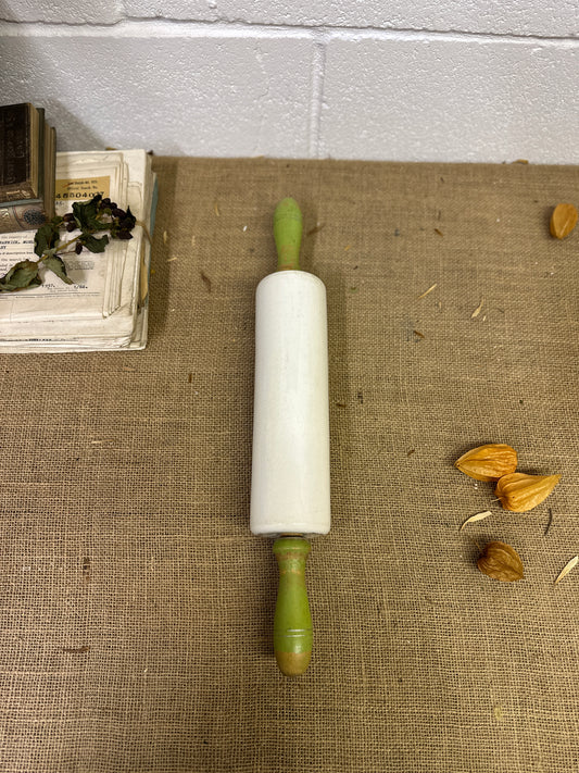 Nutbrown Pottery Green Rolling Pin