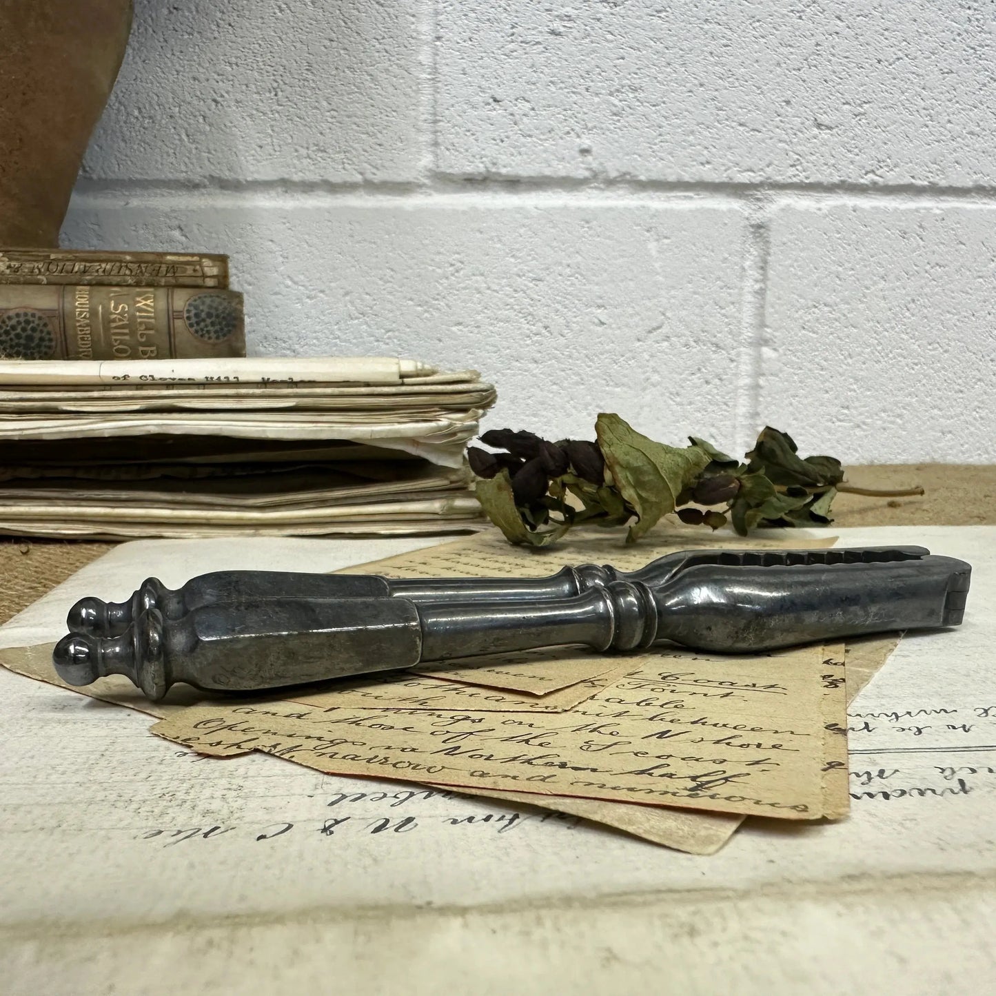 Antique Metal Nutcracker - The Blind Mole