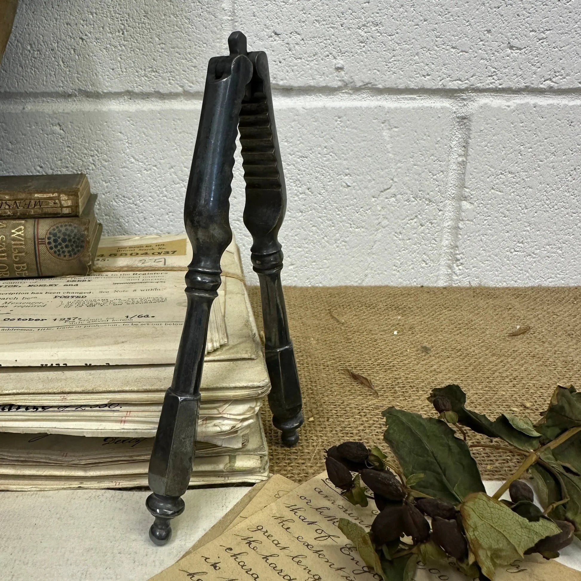 Antique Metal Nutcracker - The Blind Mole