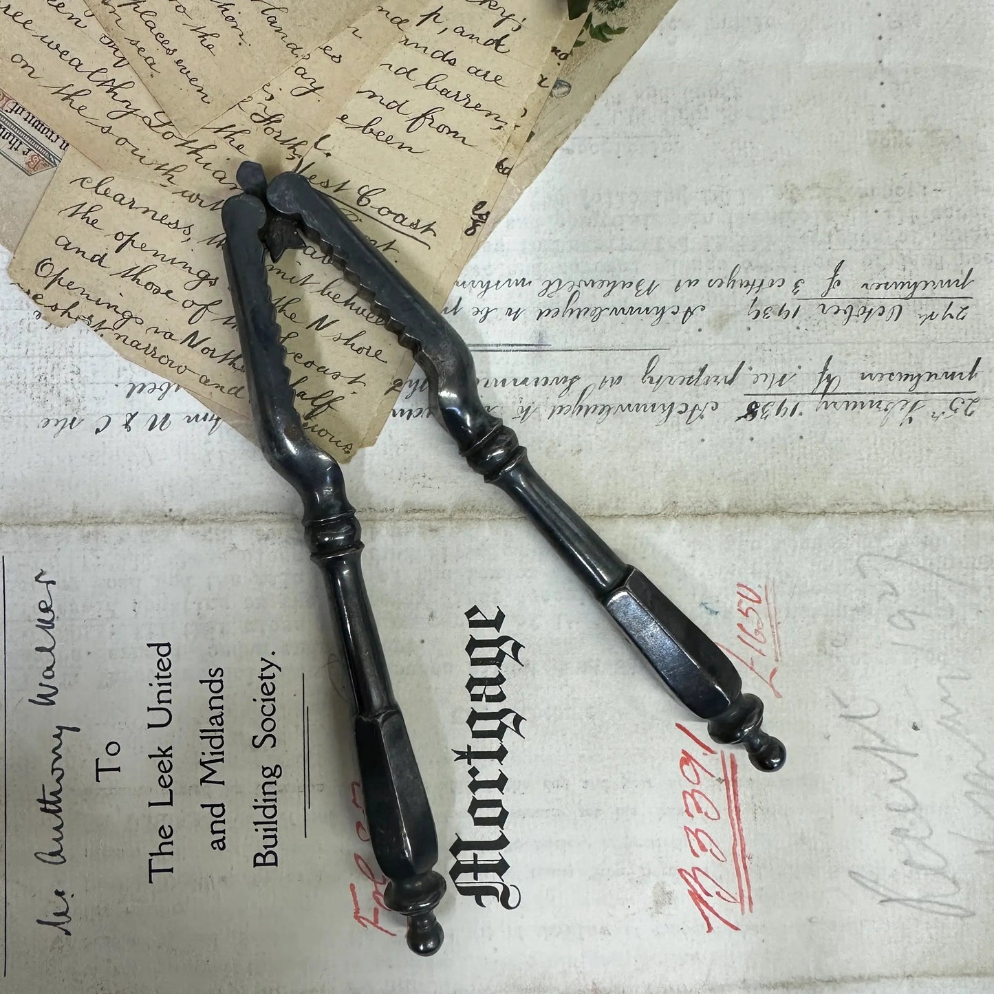 Antique Metal Nutcracker - The Blind Mole