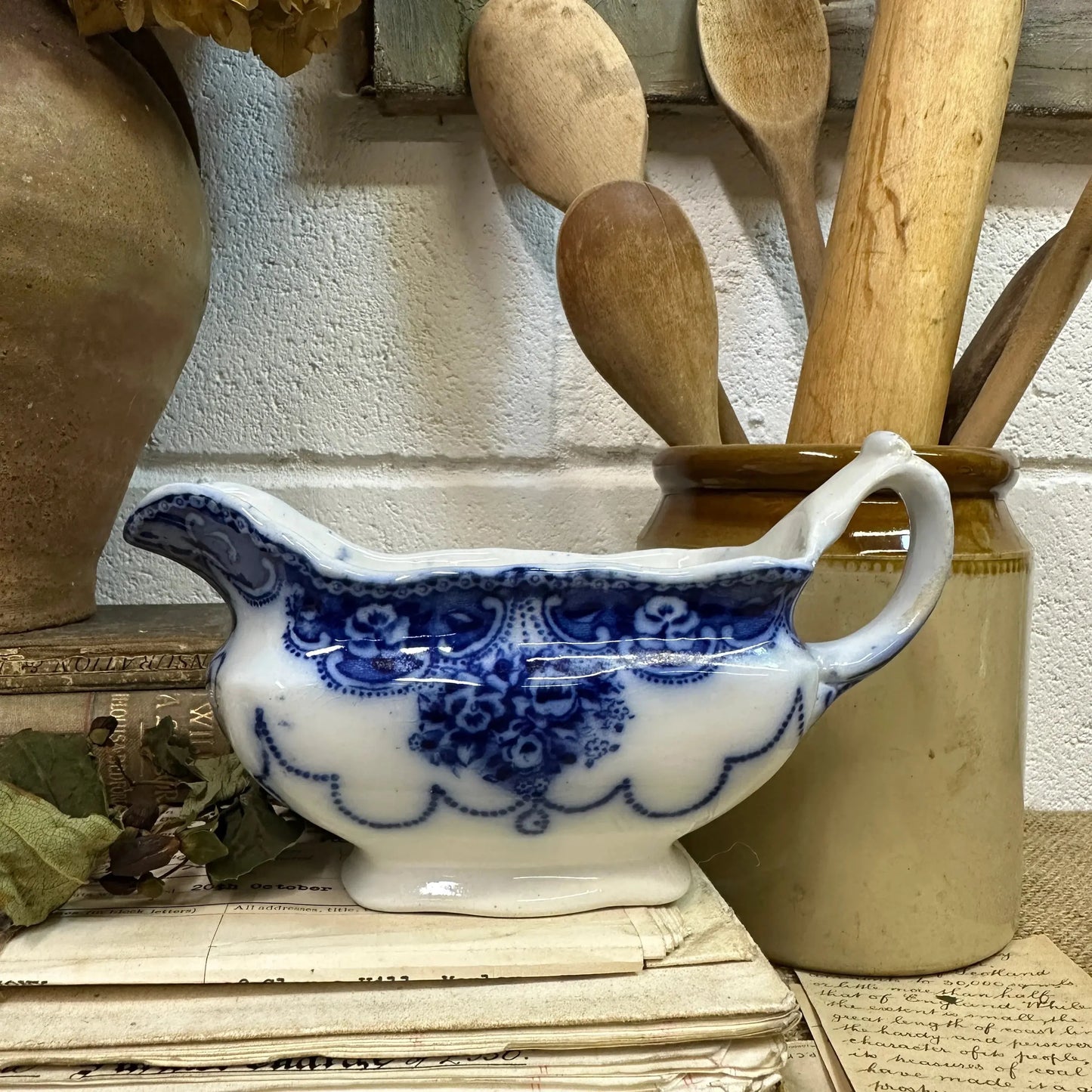 Flow Blue Milk Cream Jug - The Blind Mole