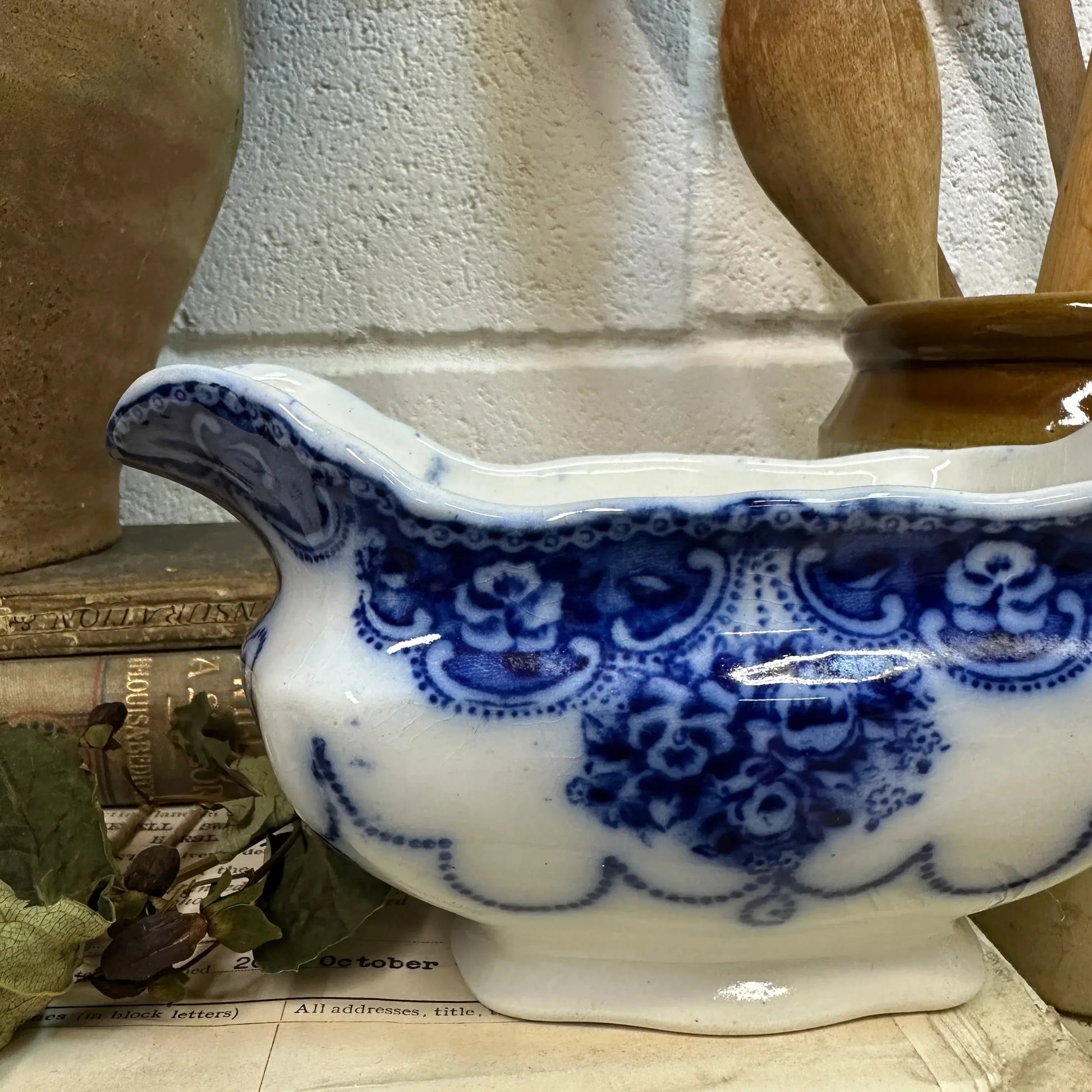 Flow Blue Milk Cream Jug - The Blind Mole