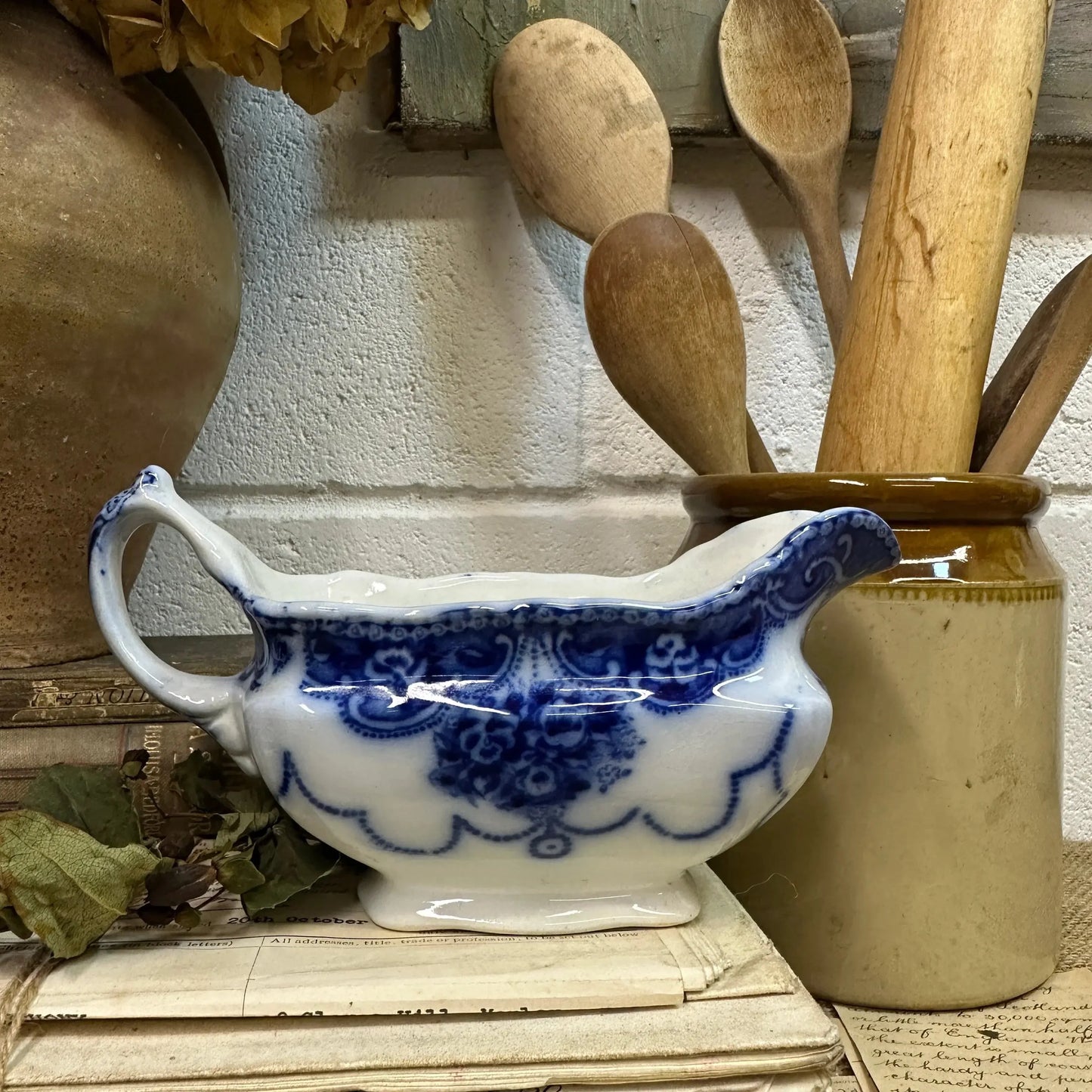 Flow Blue Milk Cream Jug - The Blind Mole