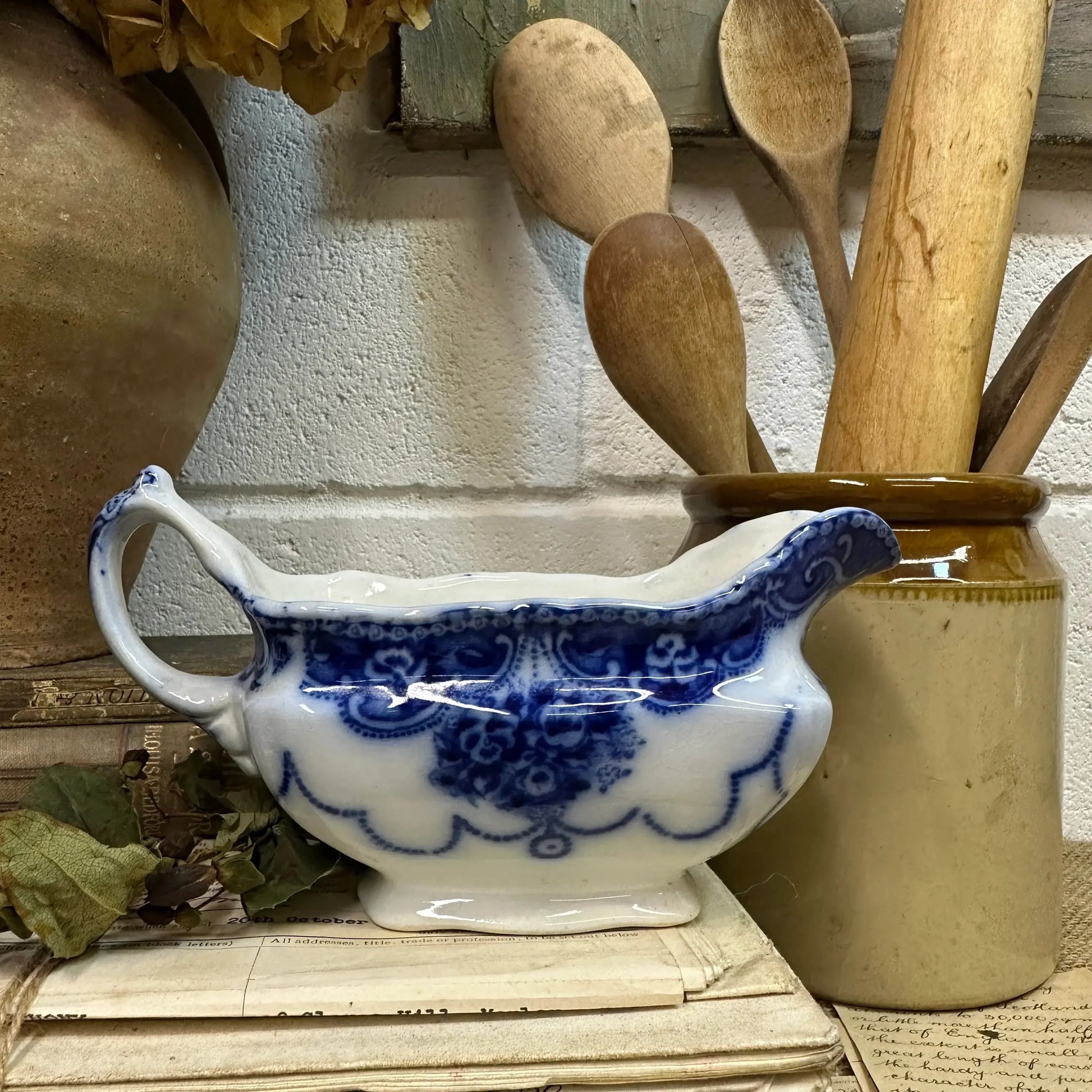 Flow Blue Milk Cream Jug - The Blind Mole