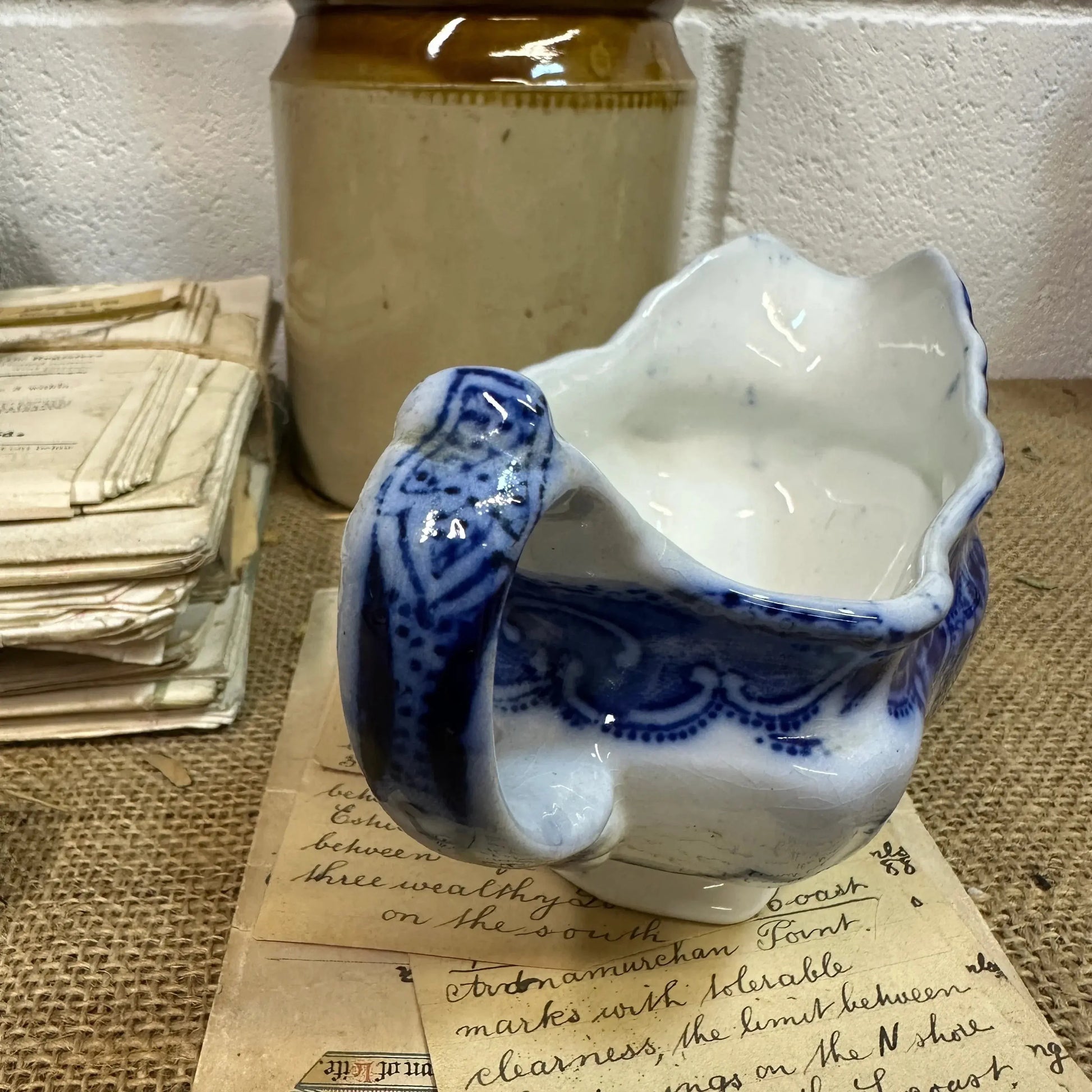 Flow Blue Milk Cream Jug - The Blind Mole