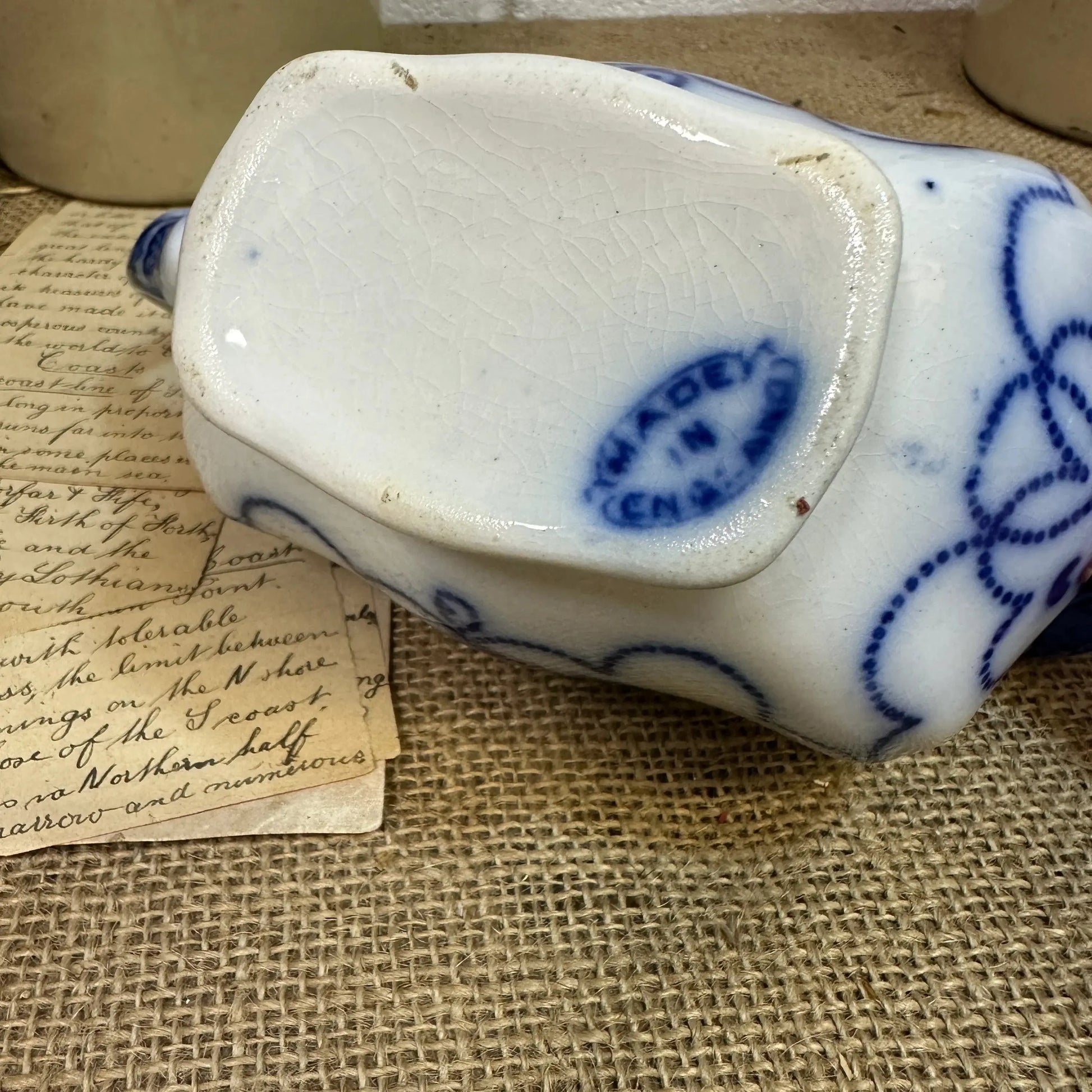 Flow Blue Milk Cream Jug - The Blind Mole