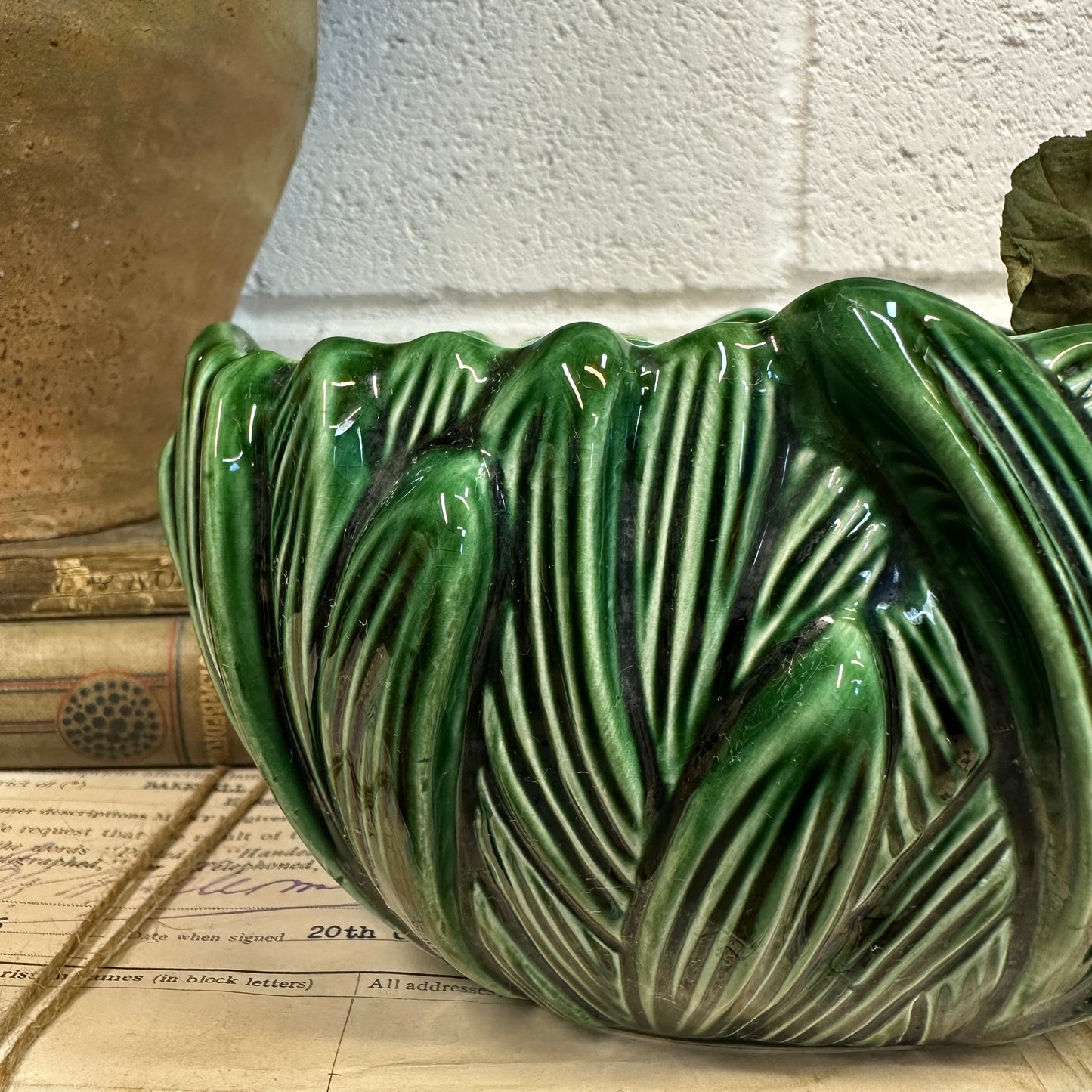 Green Slyvac green Hyacinth Vase Planter