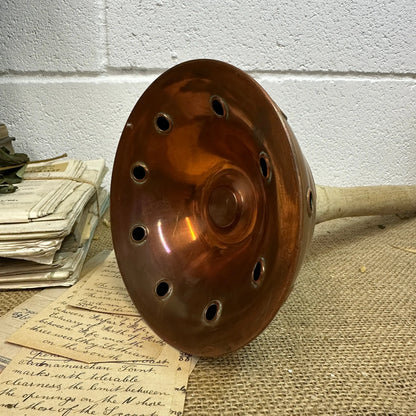 Antique Wooden & Copper Wash Dolly - The Blind Mole