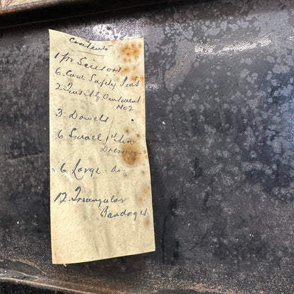 Metal Air Raid Fist Aid Tin