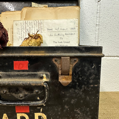 Metal Air Raid Fist Aid Tin