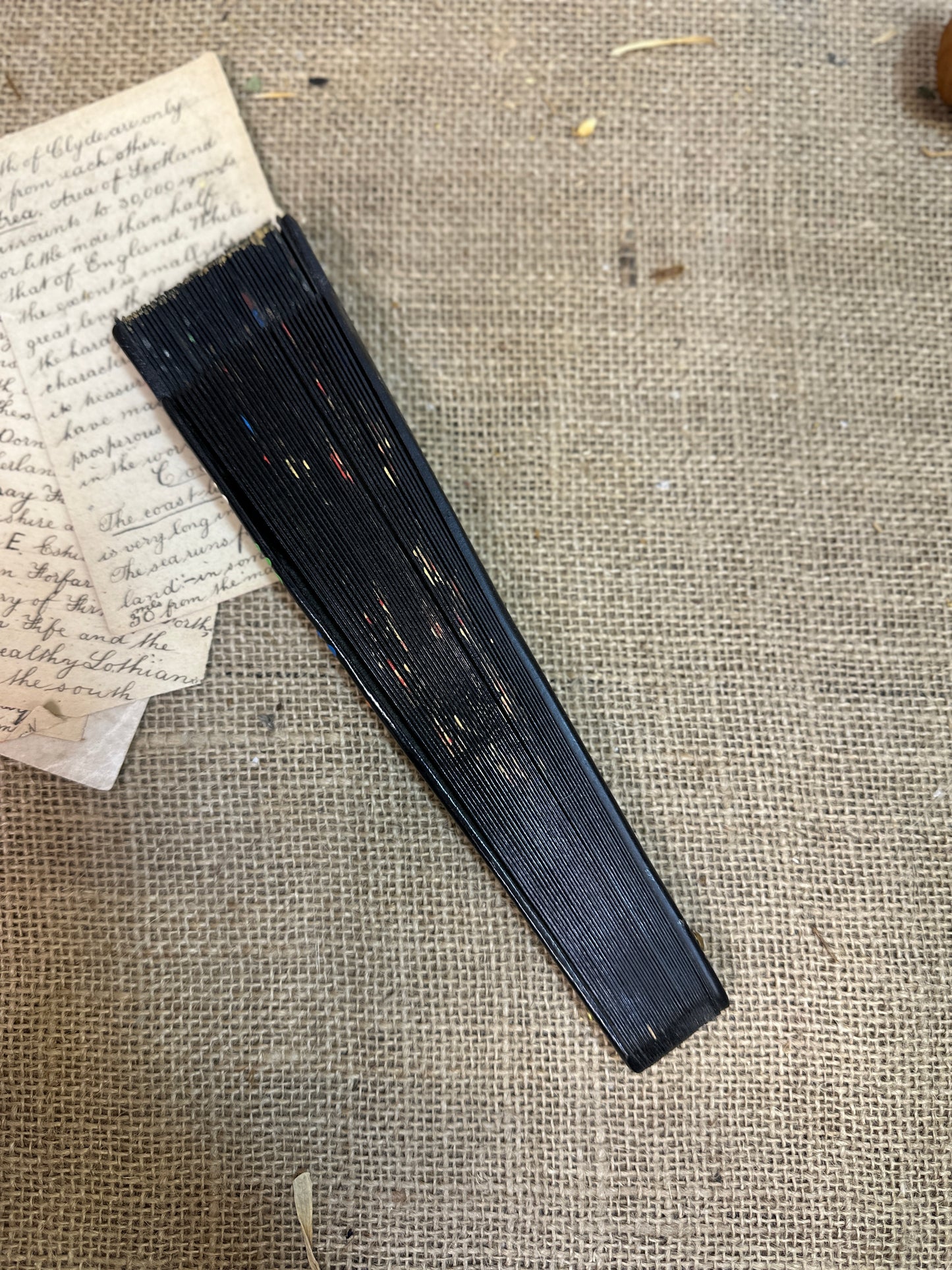 Oriental Chinese Handheld Wooden Fan