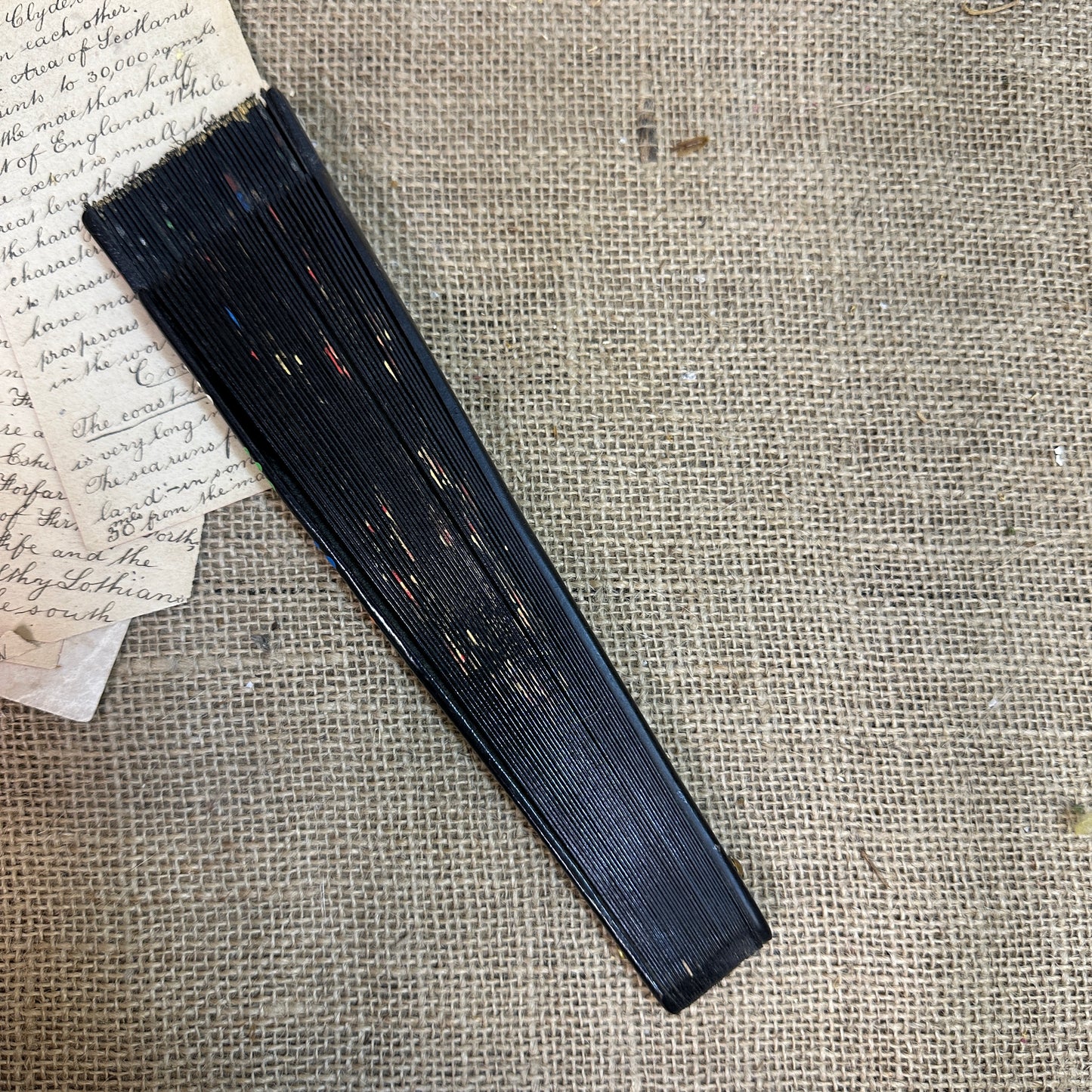 Oriental Chinese Handheld Wooden Fan