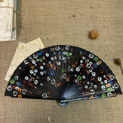 Oriental Chinese Handheld Wooden Fan