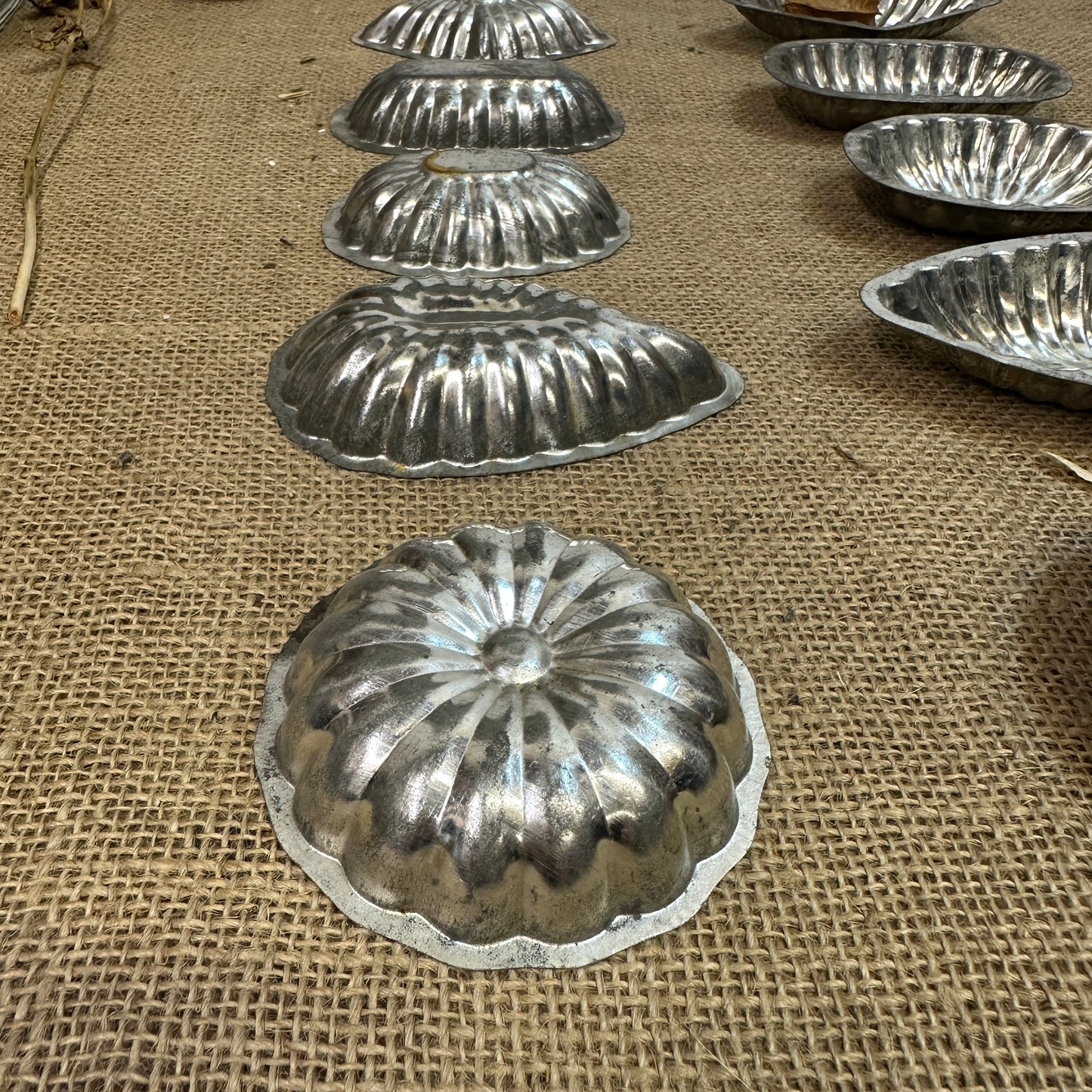 Individual Swedish Chocolate Patisserie Moulds, Tartlet Tins