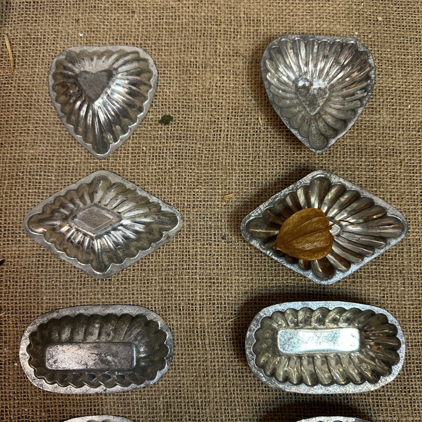 Individual Swedish Chocolate Patisserie Moulds, Tartlet Tins