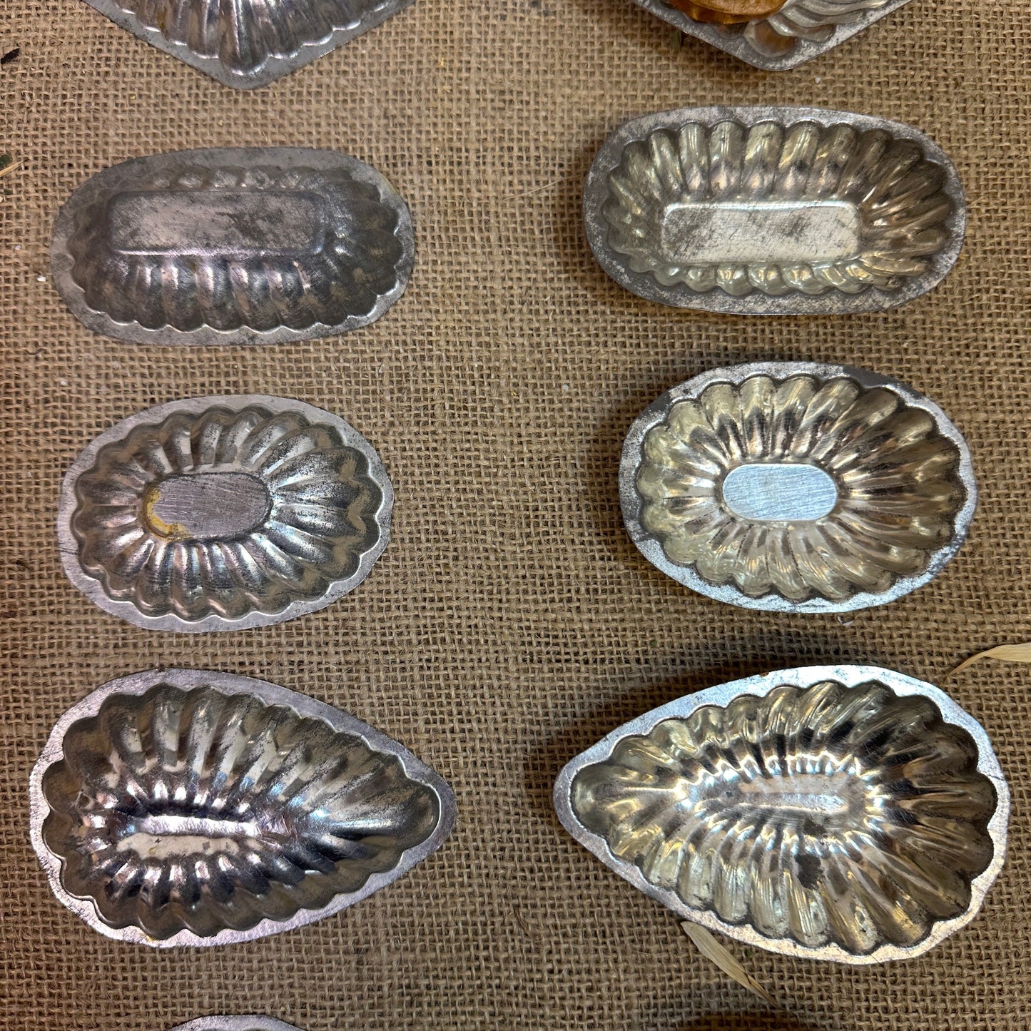 Individual Swedish Chocolate Patisserie Moulds, Tartlet Tins