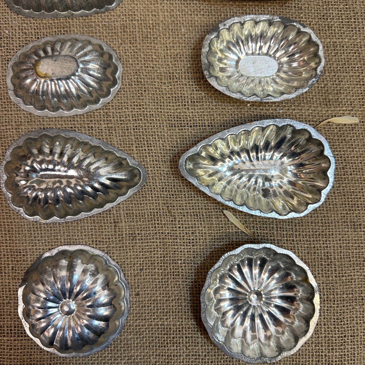 Individual Swedish Chocolate Patisserie Moulds, Tartlet Tins