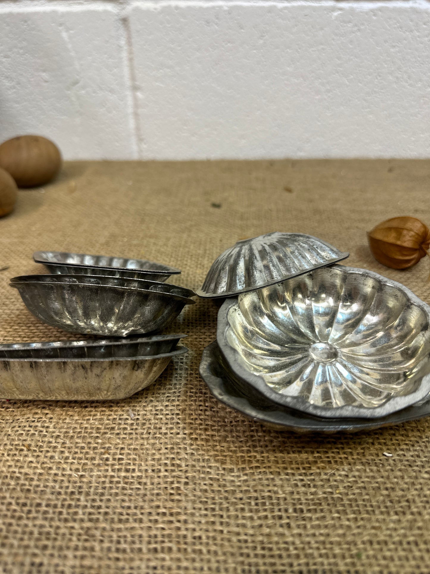 Individual Swedish Chocolate Patisserie Moulds, Tartlet Tins