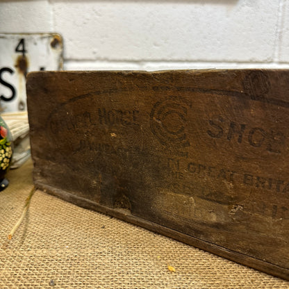 Vintage Wooden Crate Bottle Rack, Toy Box