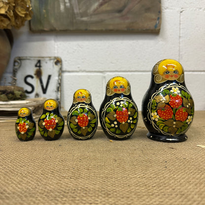 Matryoshka Russian Stacking Dolls