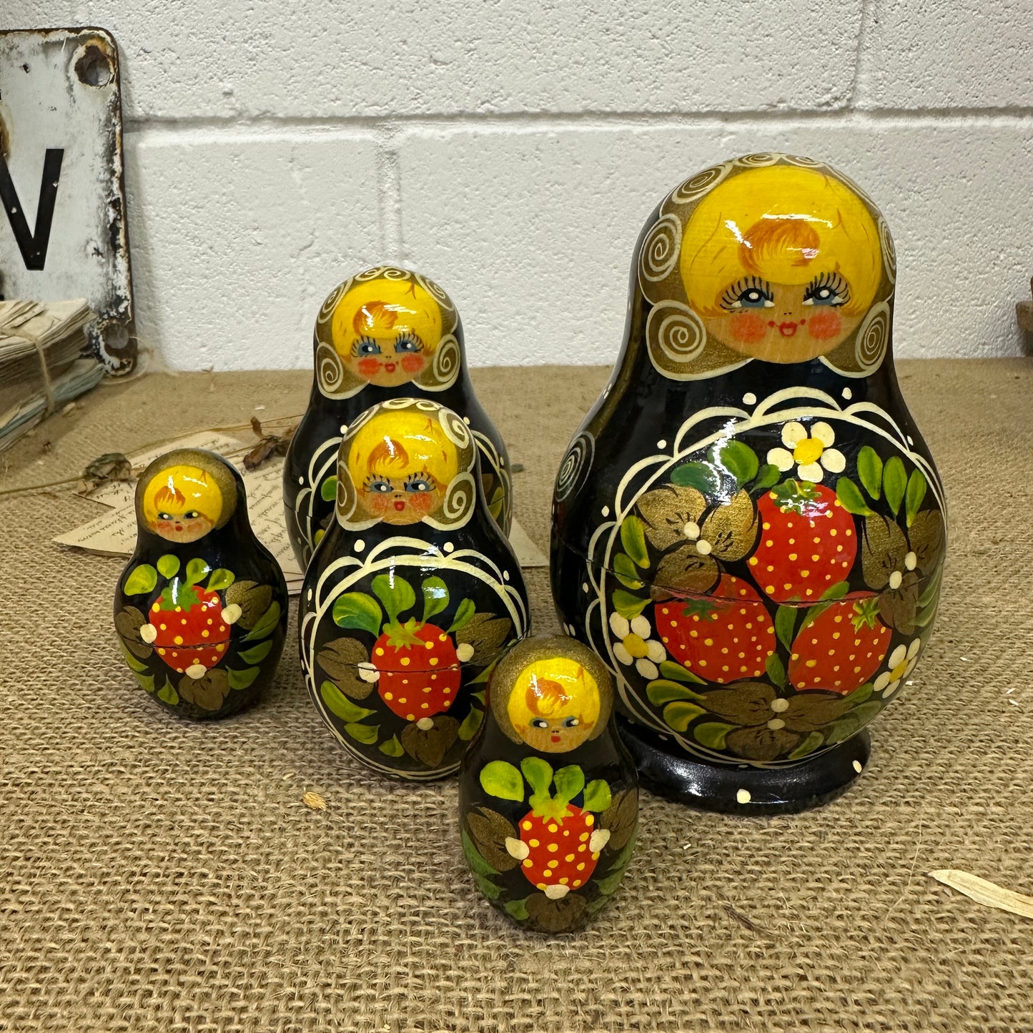 Matryoshka Russian Stacking Dolls