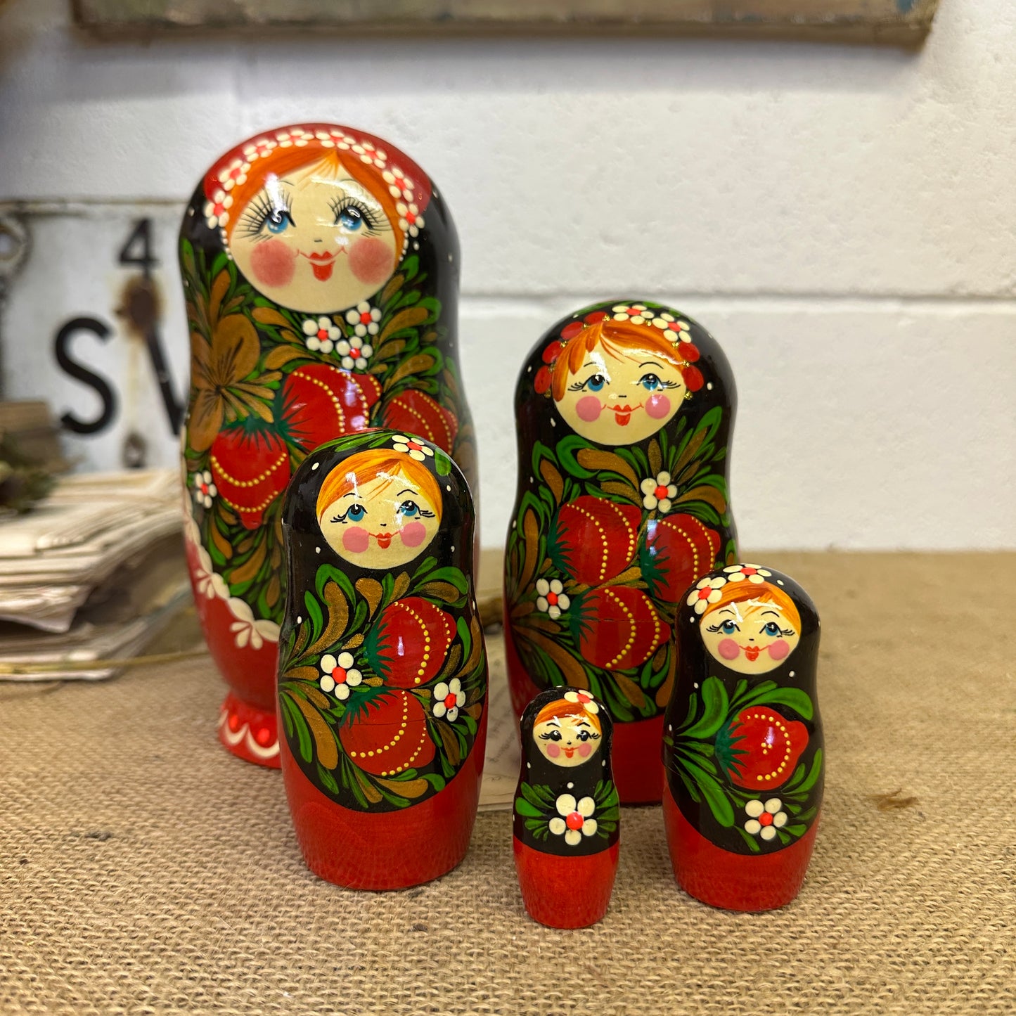 Matryoshka Russian Stacking Dolls Large