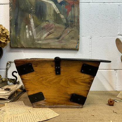 Antique Housemaid Trug Bucket The Blind Mole